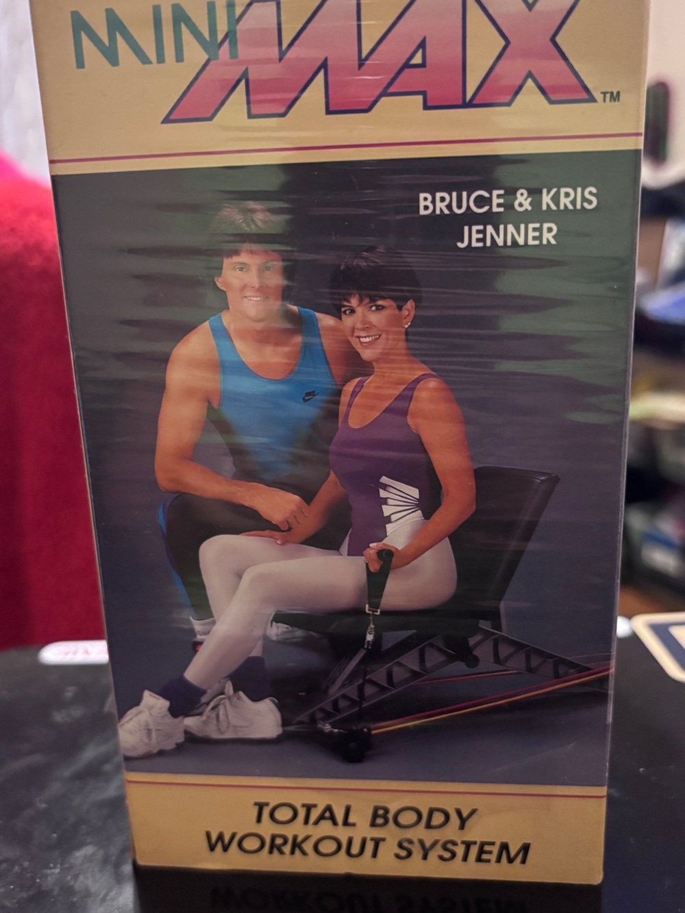 New Mini Max Total B Workout System (VHS) Bruce & Kris Jenner